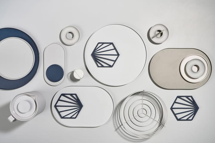 Singles tray oval 23x35 cm, Warm 灰色 Zone Denmark