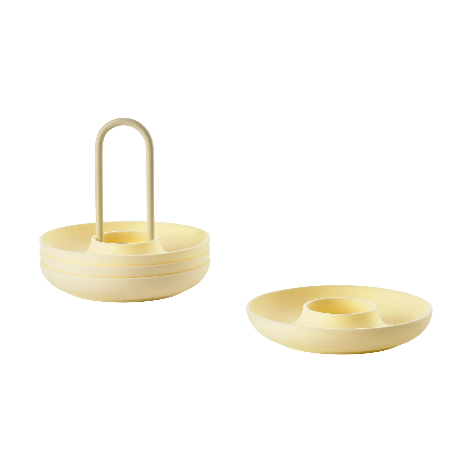 Singles 蛋杯 四件套装 with holder, Limestone Zone Denmark