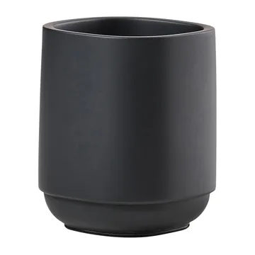 Time 牙刷杯 9.8cm - 黑色 - Zone Denmark