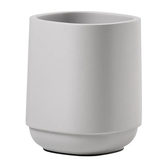 Time 牙刷杯 9.8cm - 浅灰色 - Zone Denmark