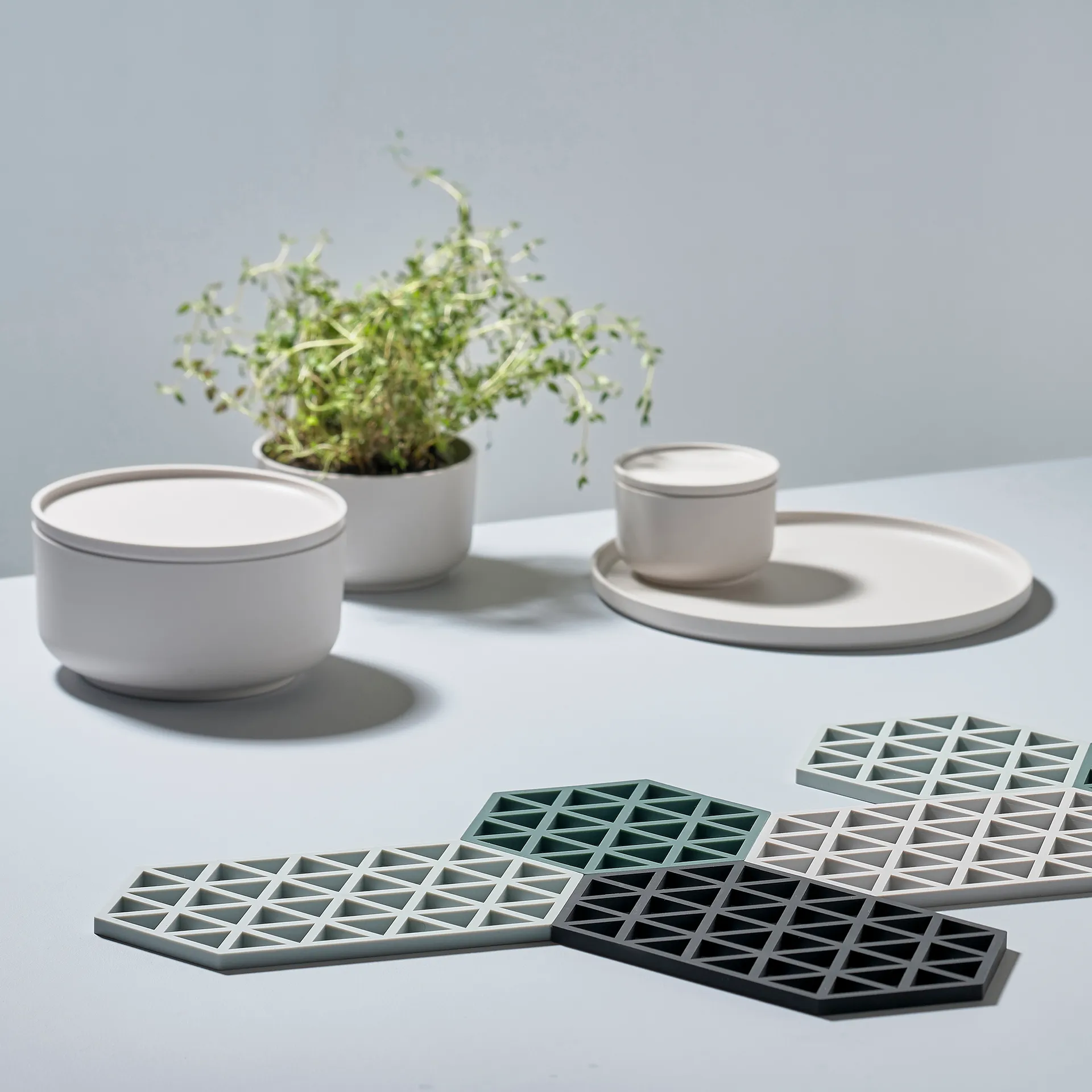 Triangle trivet, nordic sky (蓝色) Zone Denmark