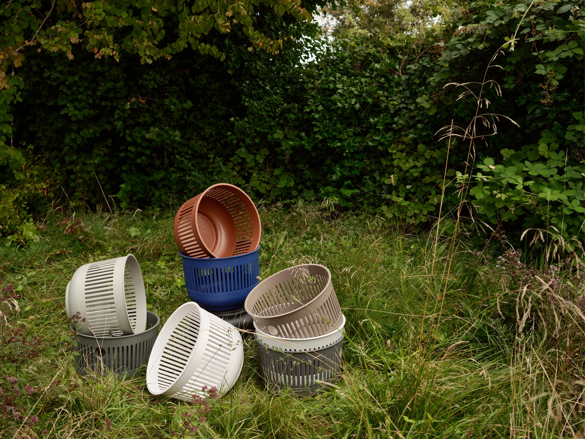 Ume 洗衣篮 Ø40x29 cm, 白色 Zone Denmark