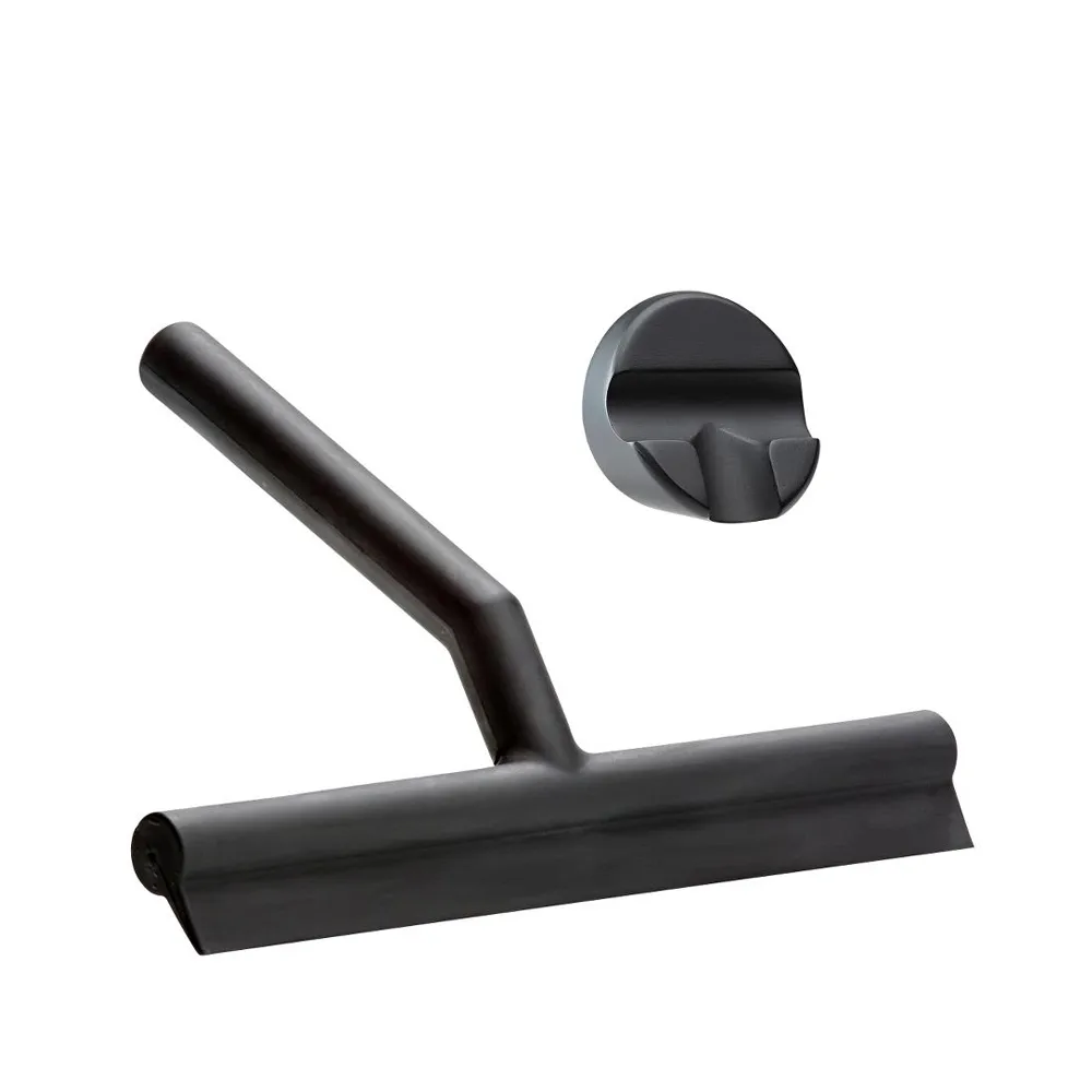 Wiper 浴室刮水器, 黑色_带支架 Zone Denmark
