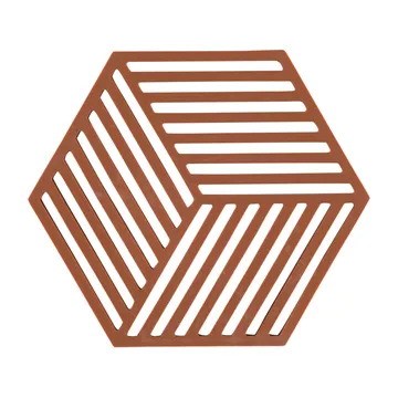 六边形隔热垫 - 赤陶色 - Zone Denmark