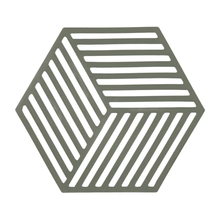 六边形隔热垫 - 橄榄灰褐色 - Zone Denmark