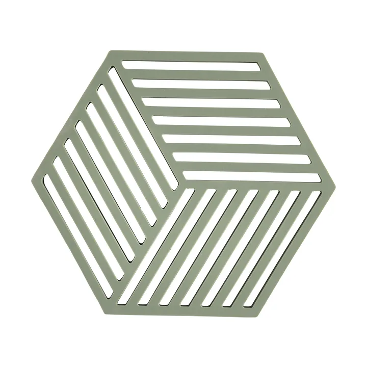 六边形隔热垫 - 迷迭香绿 - Zone Denmark
