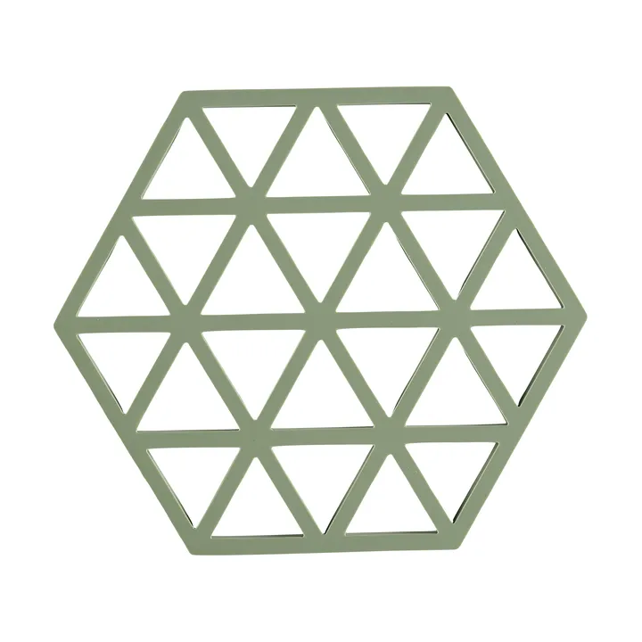 三角形隔热垫 - 迷迭香绿 - Zone Denmark