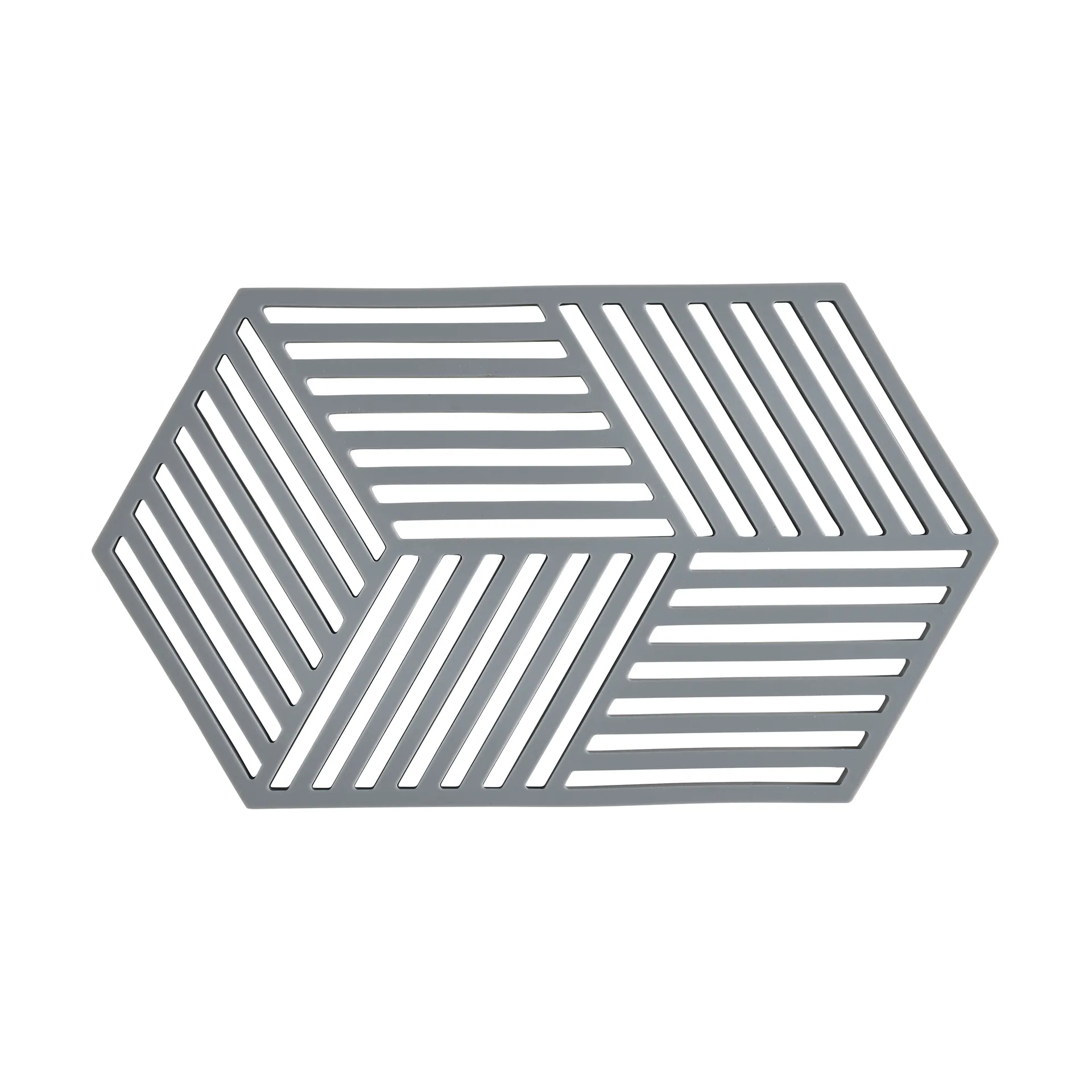 六边形隔热垫大号, 冷灰色 Zone Denmark