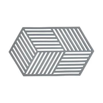 六边形隔热垫大号 - 冷灰色 - Zone Denmark