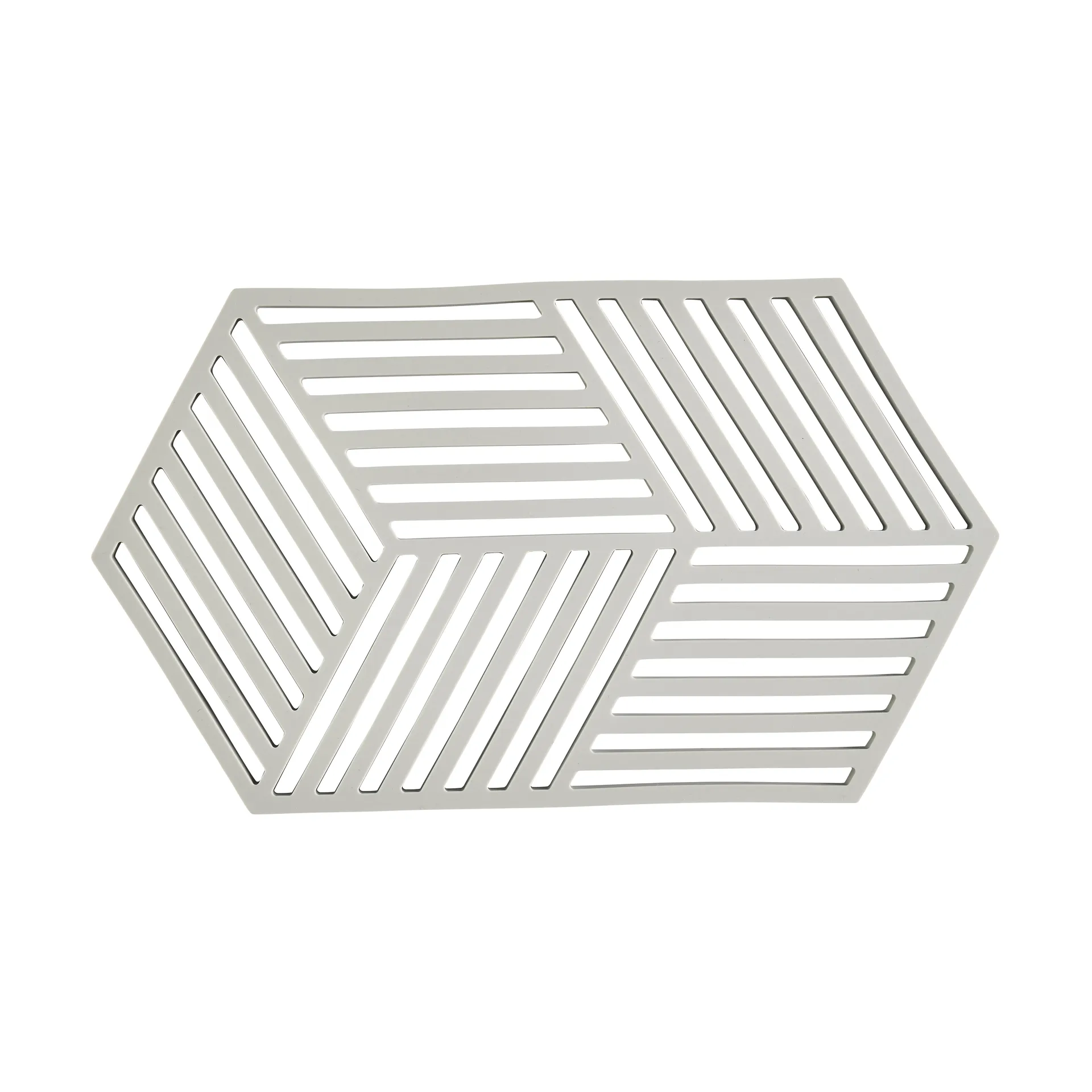六边形隔热垫大号, 暖灰色 Zone Denmark