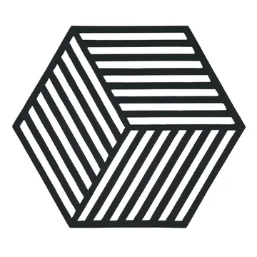 六边形隔热垫 - 黑色 - Zone Denmark
