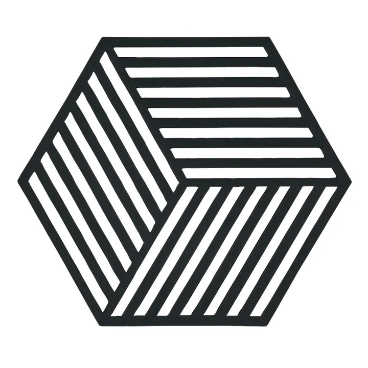 六边形隔热垫 - 黑色 - Zone Denmark