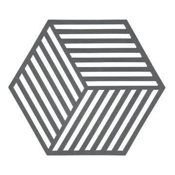 六边形隔热垫 - 冷灰色 - Zone Denmark