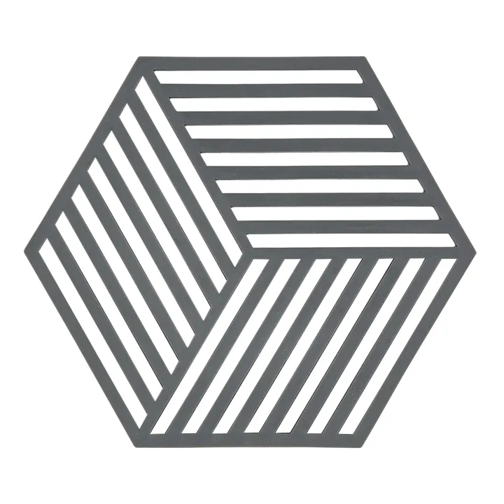 六边形隔热垫 - 冷灰色 - Zone Denmark