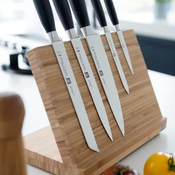 双立人磁吸式竹制刀架 - bamboo wood - Zwilling