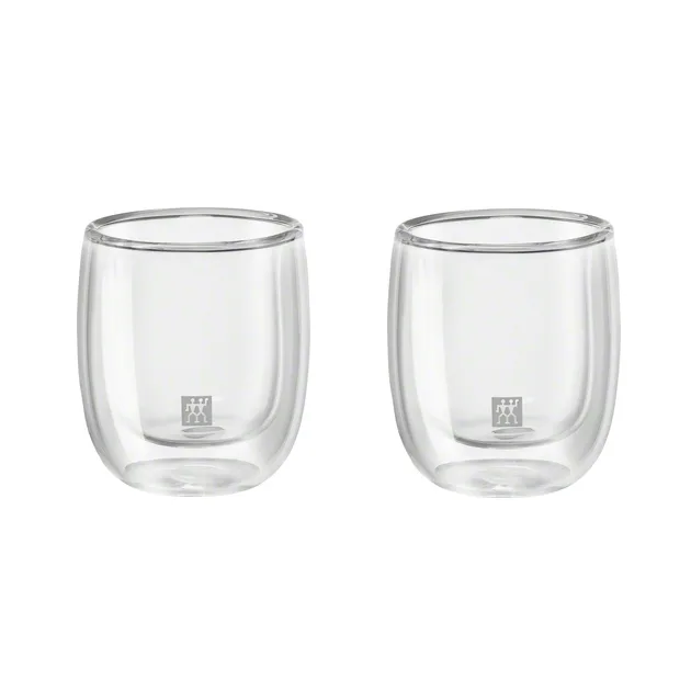 Sorrento espresso glass 两件套装, 2-pack Zwilling