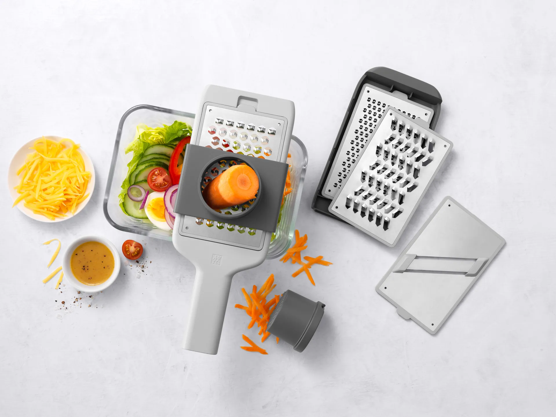 Z-cut grater multi, 灰色 Zwilling