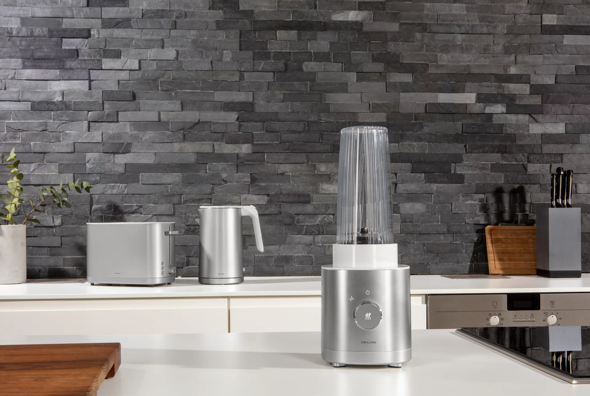 Zwilling 便携式个人破壁机0.55升, 银色 Zwilling