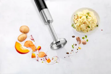 Zwilling 手持式搅拌棒捣泥器配件23cm - 银色 - Zwilling