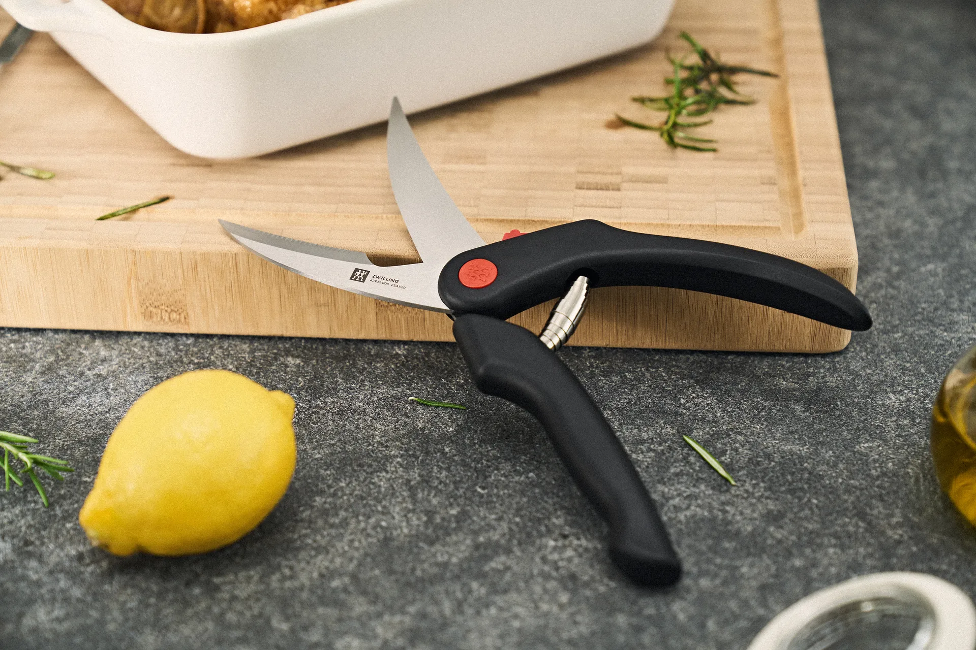 Zwilling 双立人家禽剪刀25cm, 黑色 Zwilling