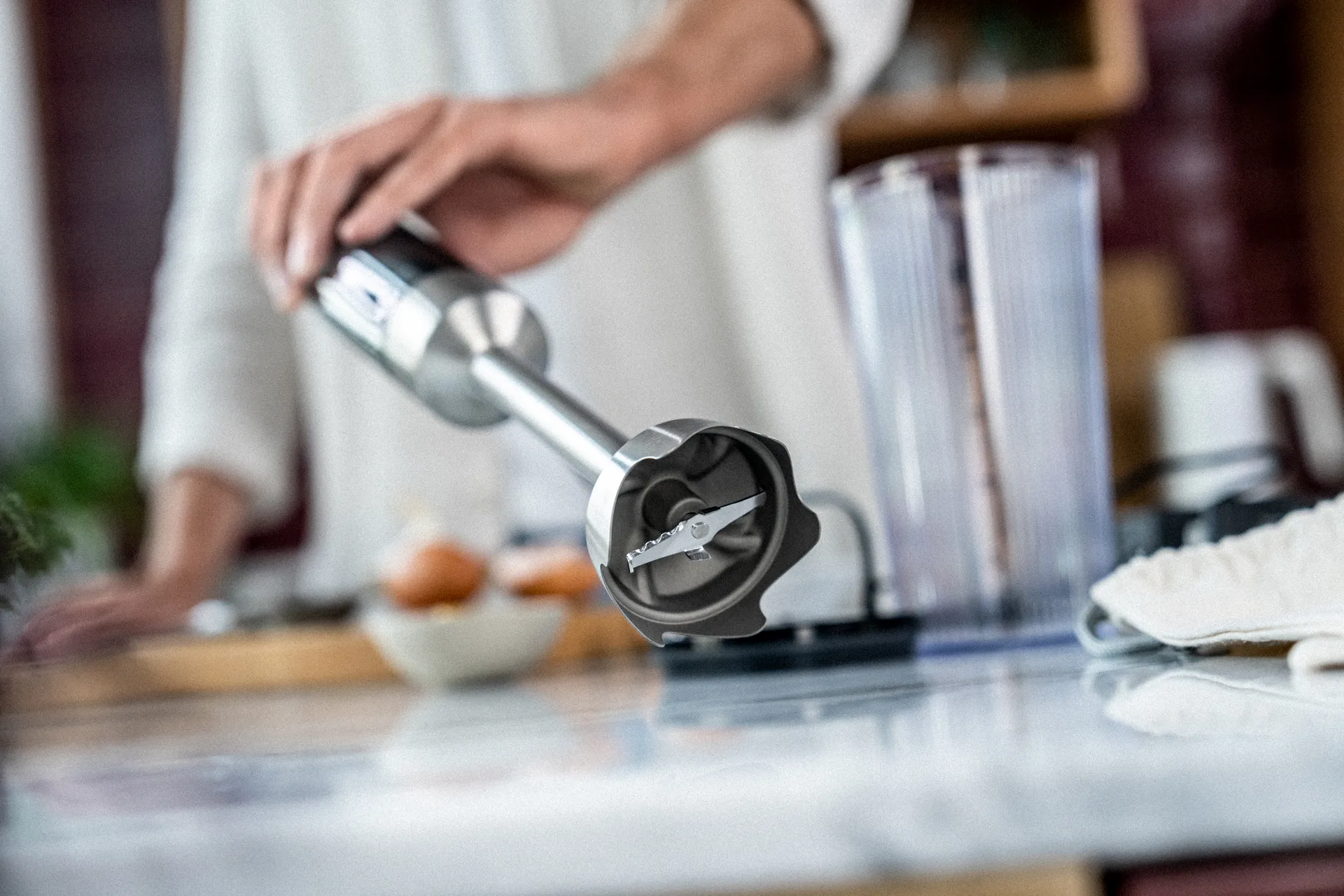Zwilling 手持式电动搅拌棒料理棒28.5cm, 黑色 Zwilling