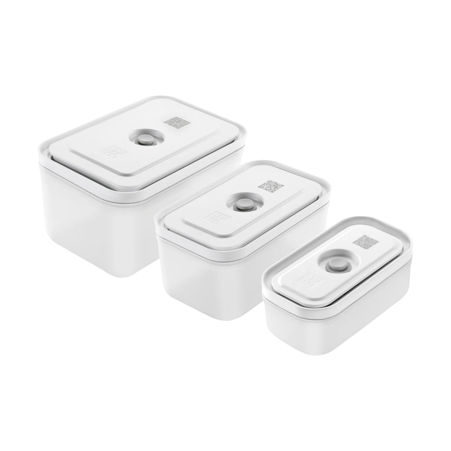 Zwilling 塑料真空保鲜储物盒套装, 3盒 Zwilling