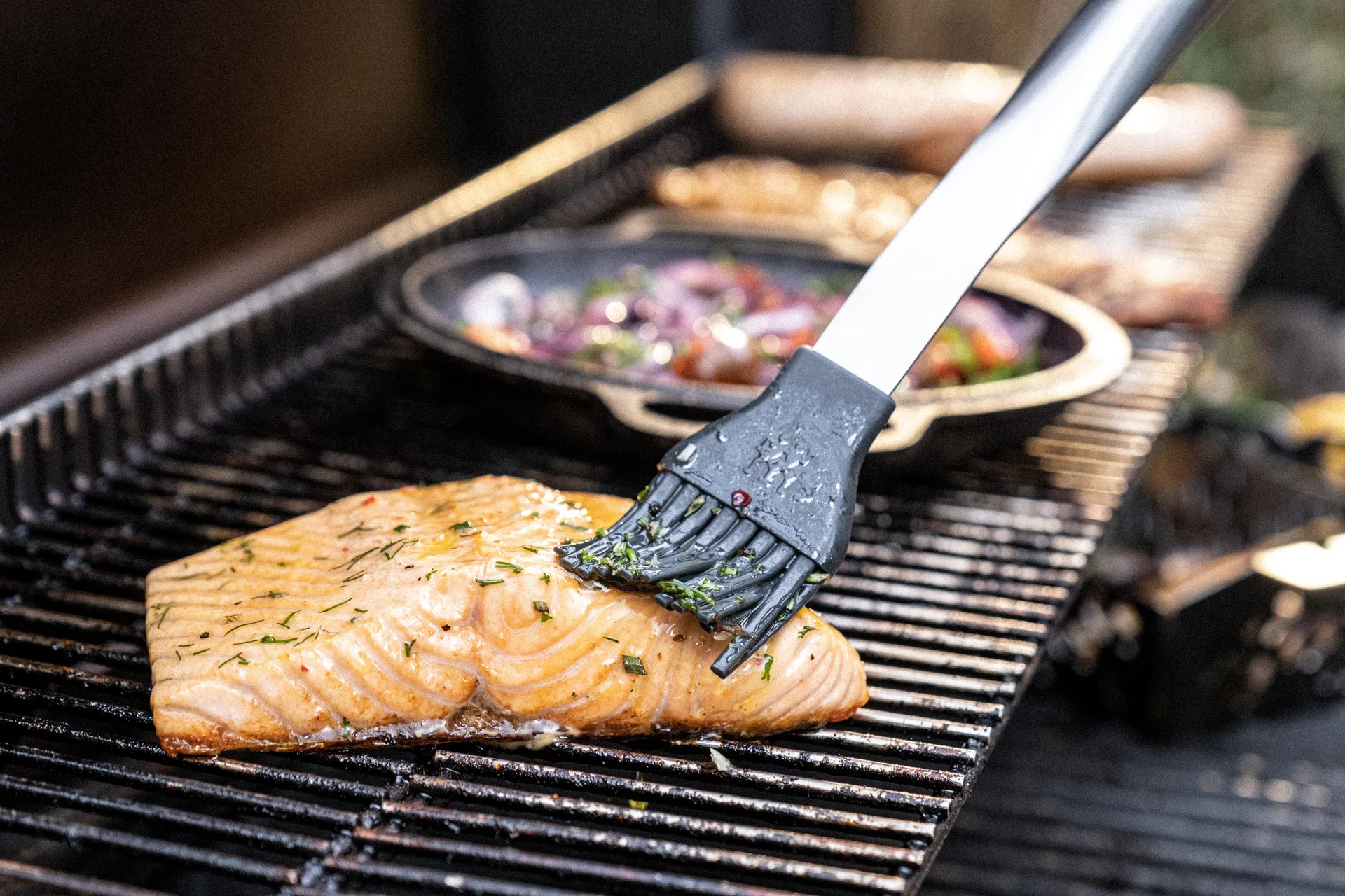 Zwilling BBQ+硅胶刷41cm, 黑色配不锈钢 Zwilling