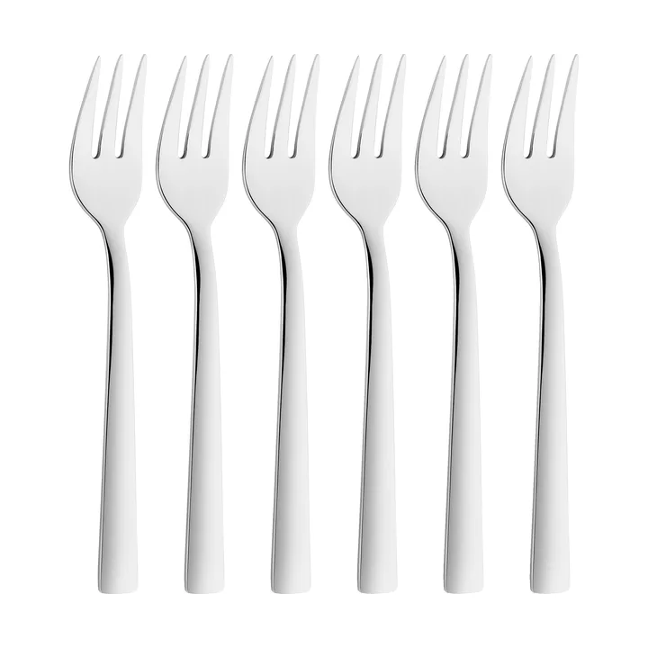 Zwilling Dinner系列甜品叉6件装 - 不锈钢 - Zwilling