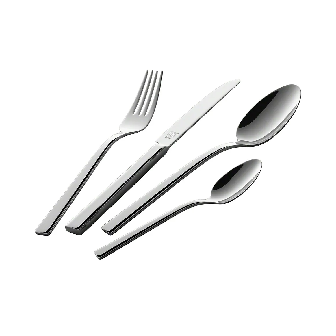 Zwilling King镜面抛光餐具24件套, 不锈钢 Zwilling