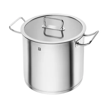 Zwilling Pro不锈钢深身炖锅带玻璃盖 - 13.3L - Zwilling