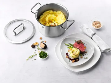 Zwilling Pro不锈钢炖锅带玻璃盖 - 3.1L - Zwilling