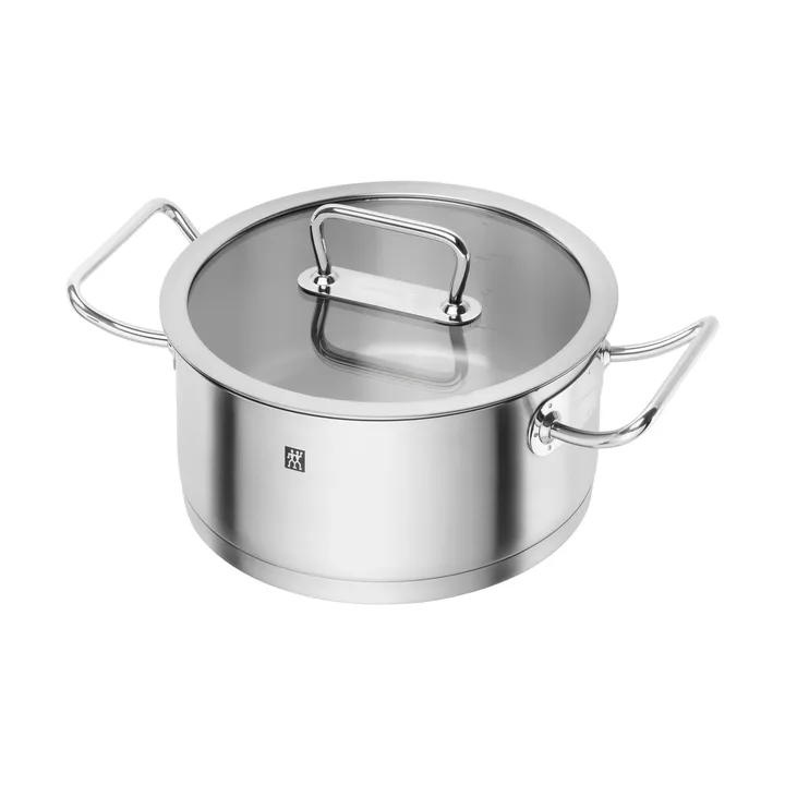 Zwilling Pro不锈钢炖锅带玻璃盖 - 4.1L - Zwilling
