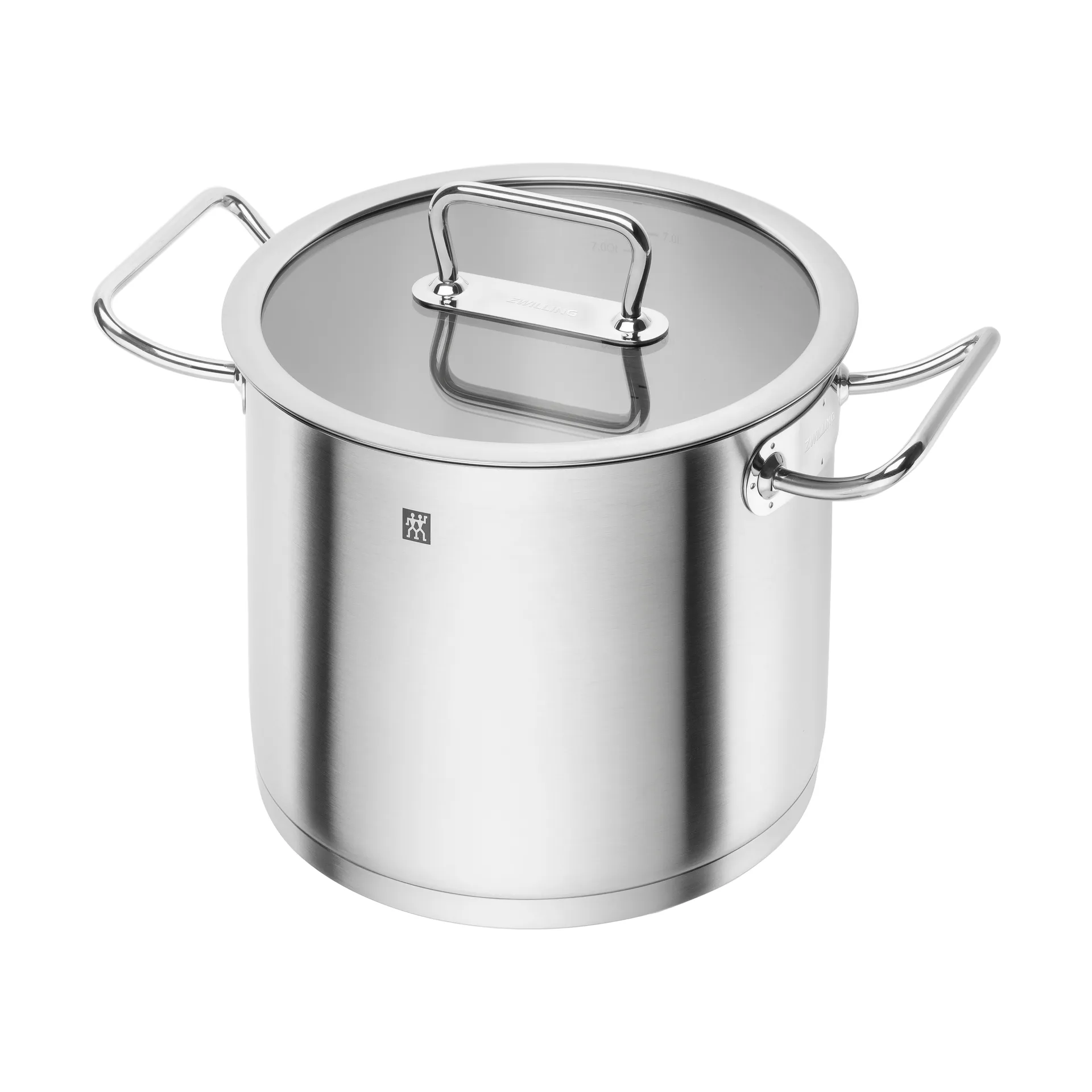 Zwilling Pro不锈钢深身炖锅带玻璃盖, 8.1L Zwilling