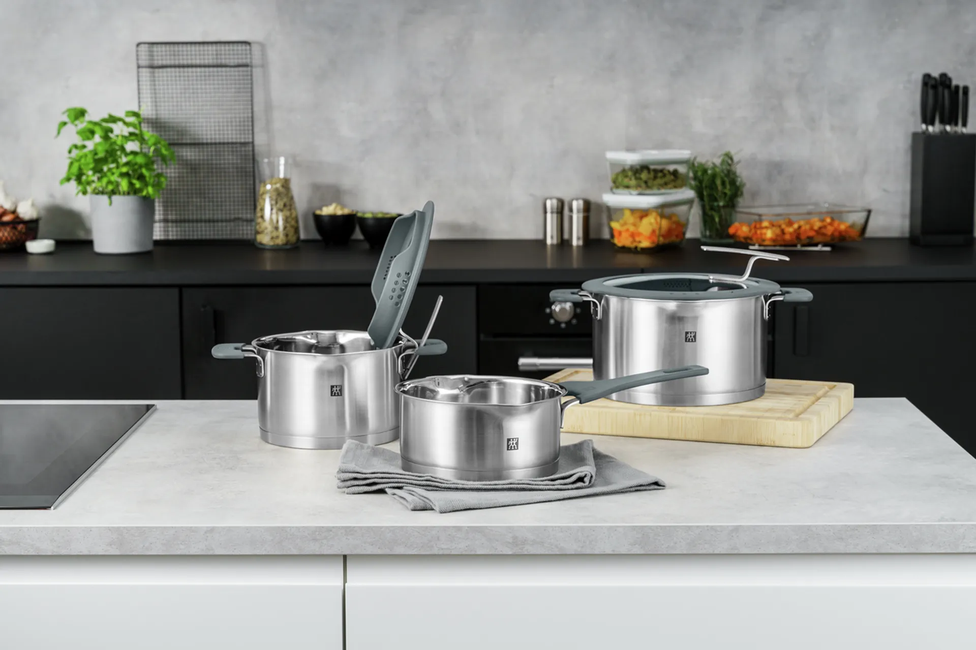 Zwilling Simplify saucepan set 5 pieces, 银色 Zwilling