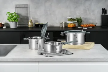 Zwilling Simplify saucepan set 5 pieces - 银色 - Zwilling