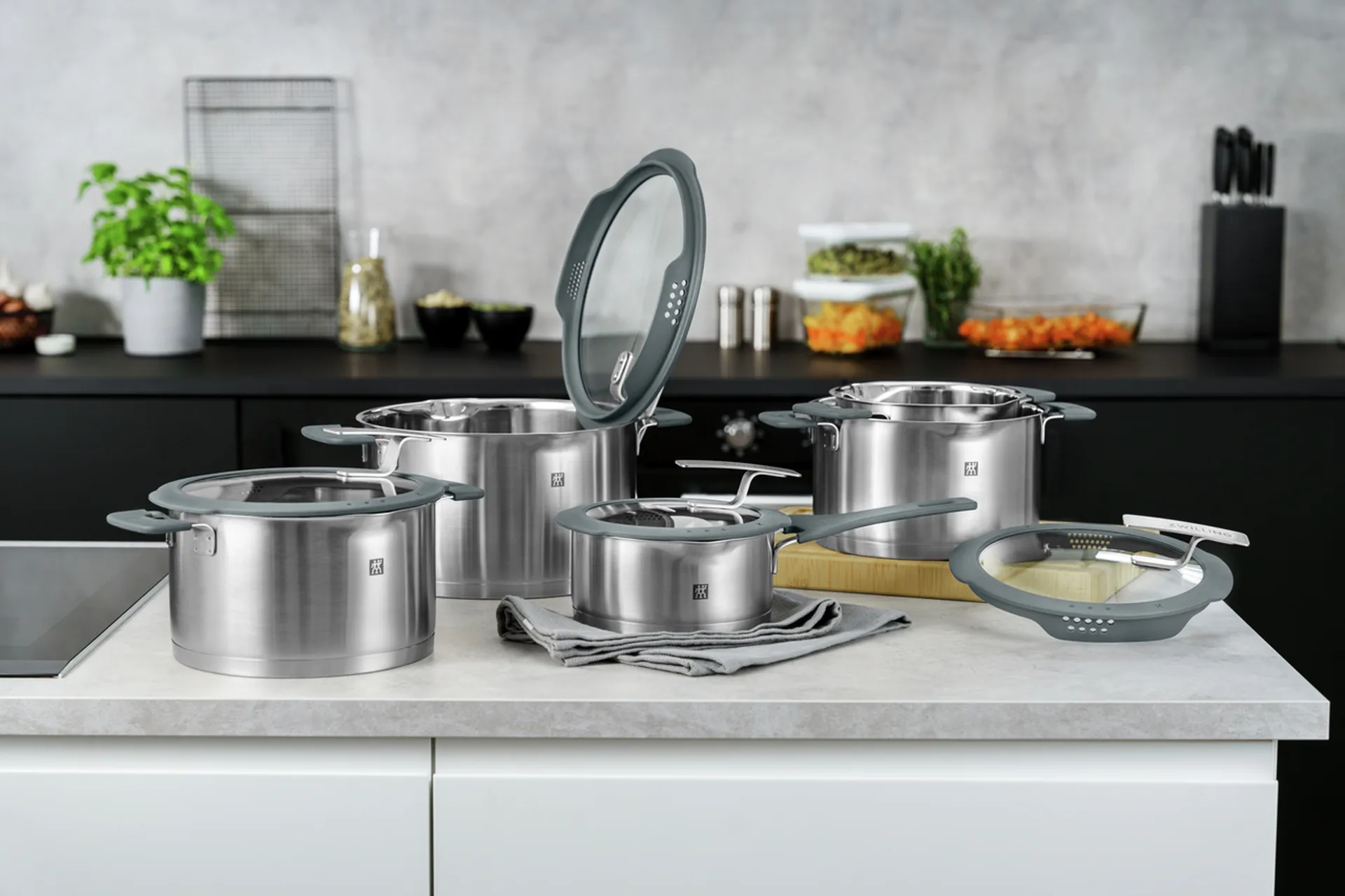 Zwilling Simplify saucepan set 5 pieces, 银色 Zwilling