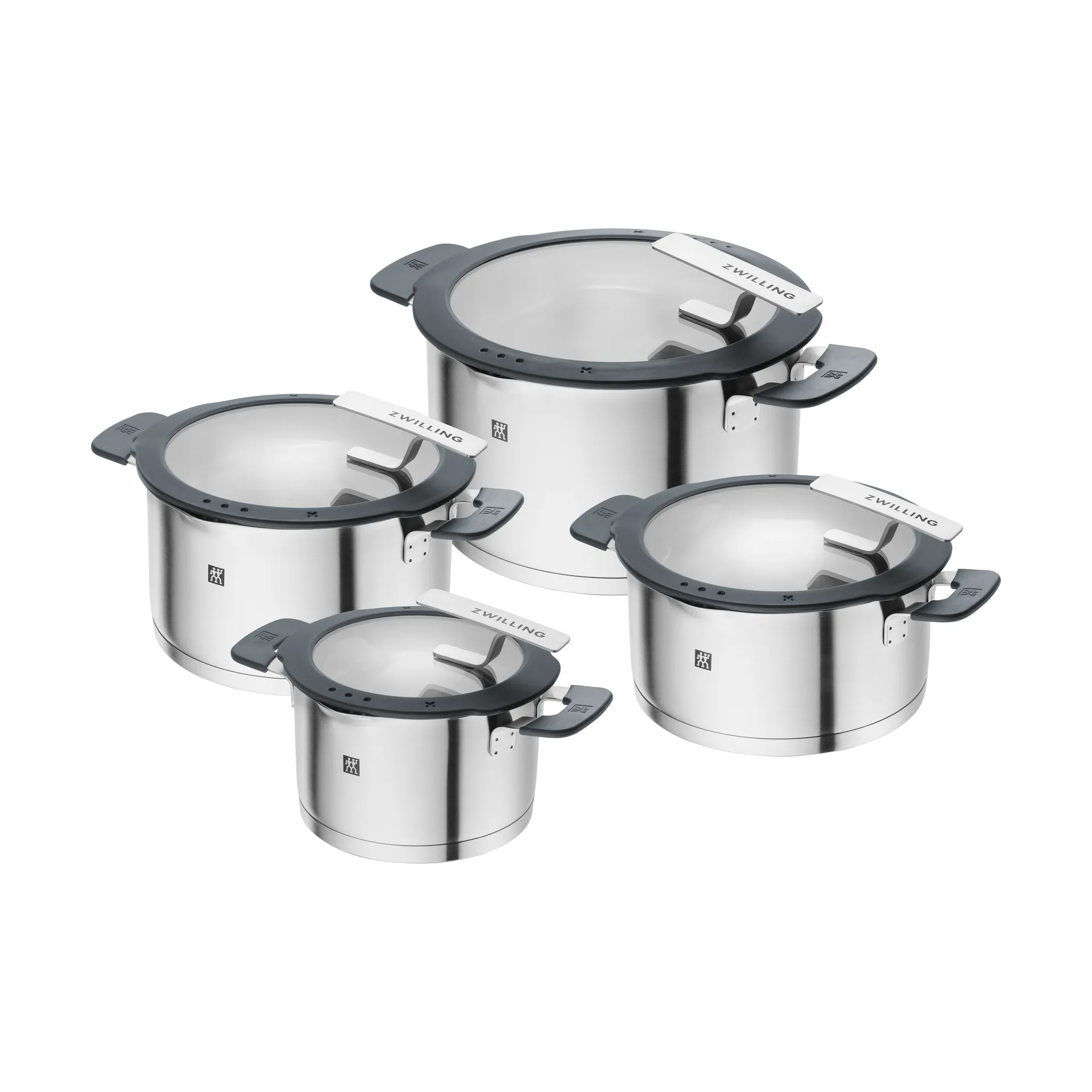 Zwilling Simplify不锈钢锅具套装8件套, 不锈钢 Zwilling