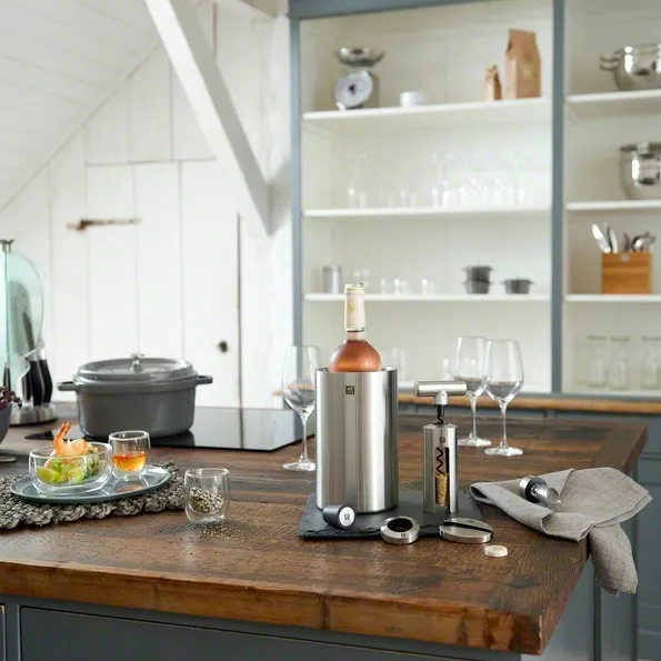 Zwilling Sommelier醒酒器/酒架, 不锈钢 Zwilling