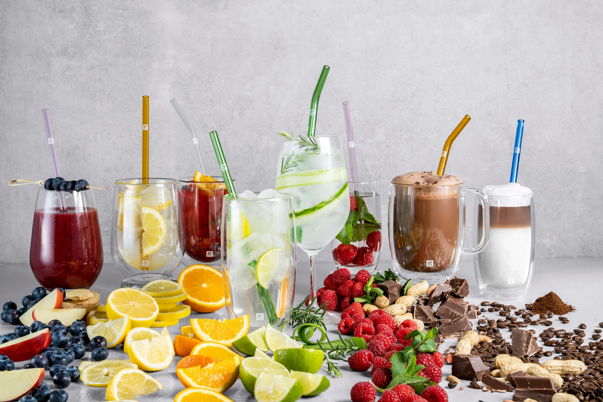 Zwilling Sorrento straws 四件套装, Multi Zwilling