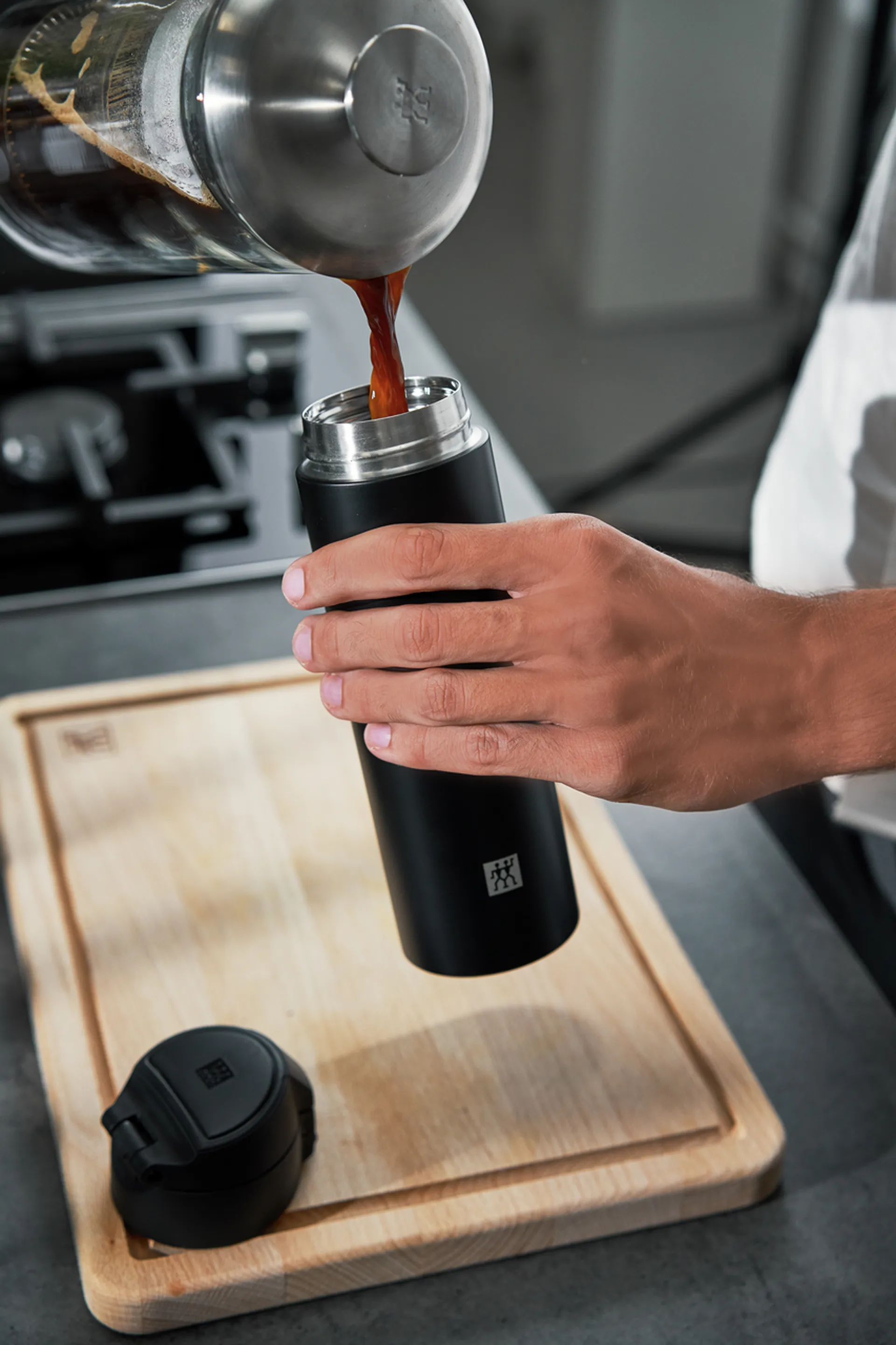 Zwilling Thermo 保温壶0.45升, 黑色 Zwilling