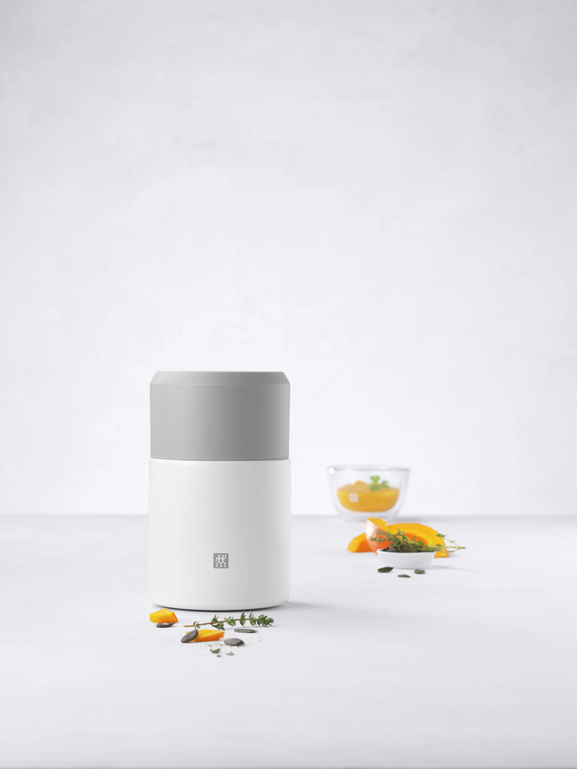 Zwilling Thermo lunch box 0.7 L, 银色-白色 Zwilling