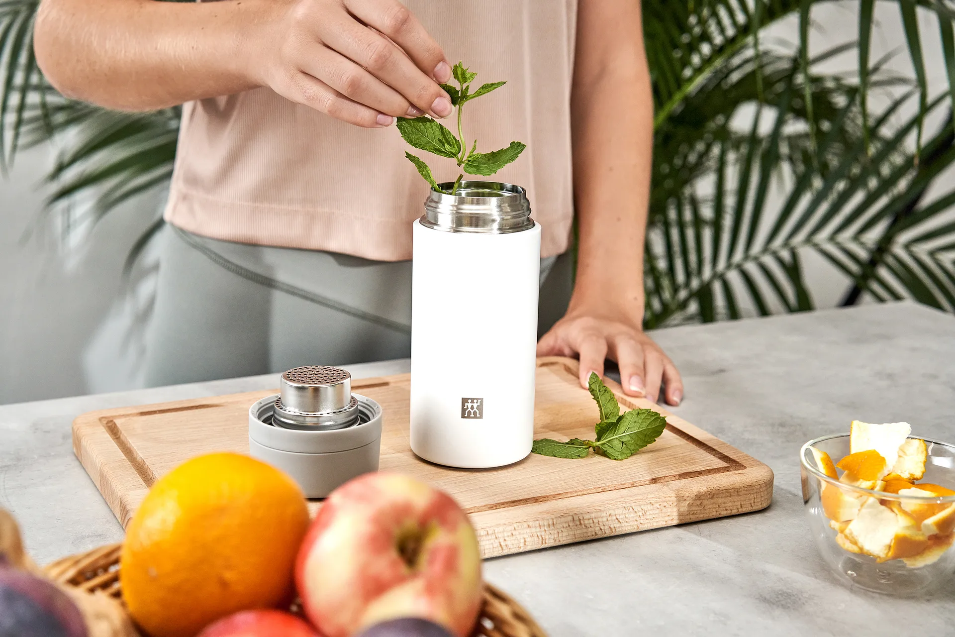 Zwilling Thermo Thermos flAsh 0.42 L, 银色-白色 Zwilling