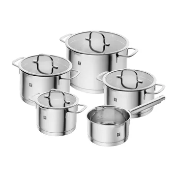 Zwilling TrueFlow 奶锅套装 5件 - 银色 - Zwilling