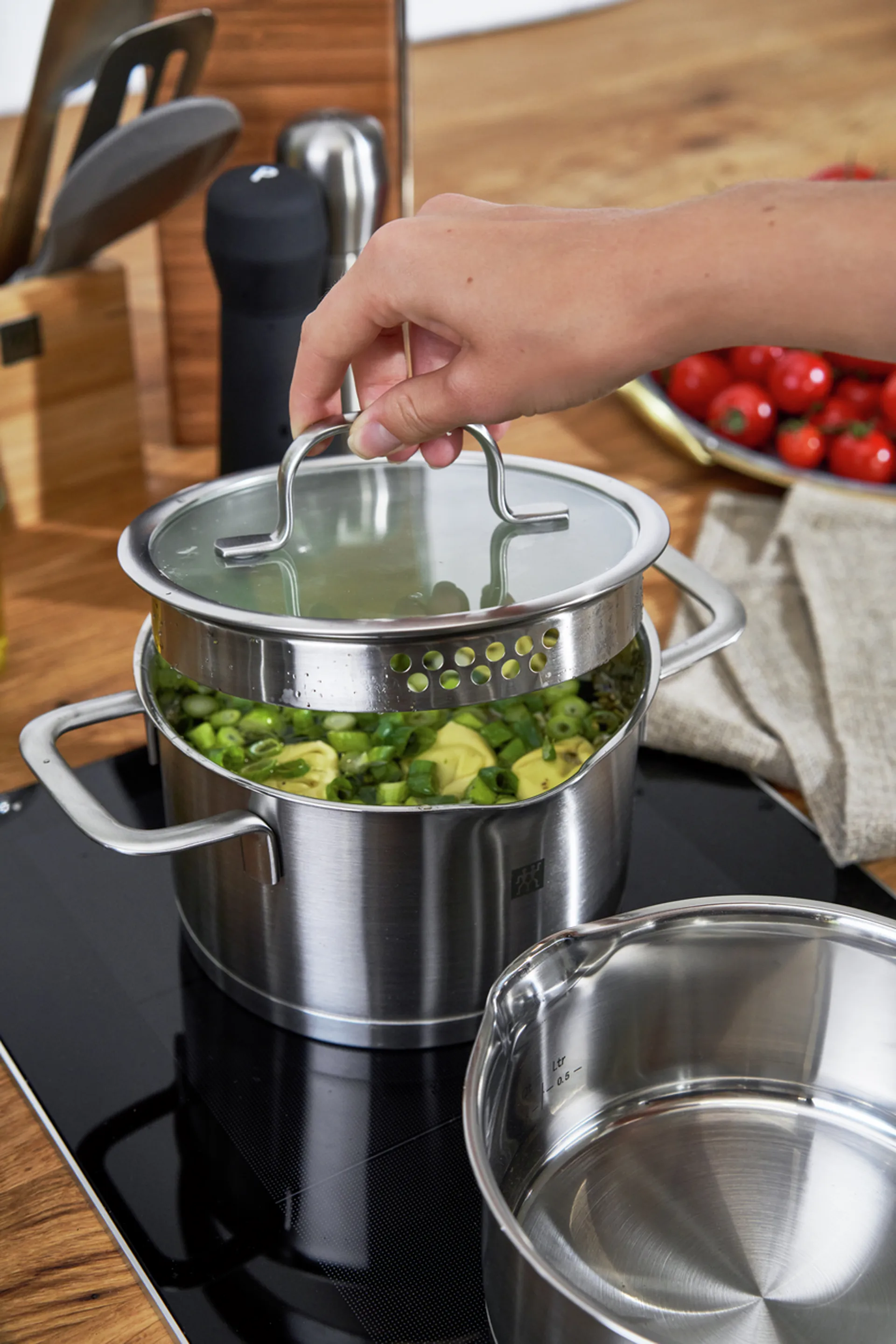 Zwilling TrueFlow saucepan set 5 pieces, 银色 Zwilling