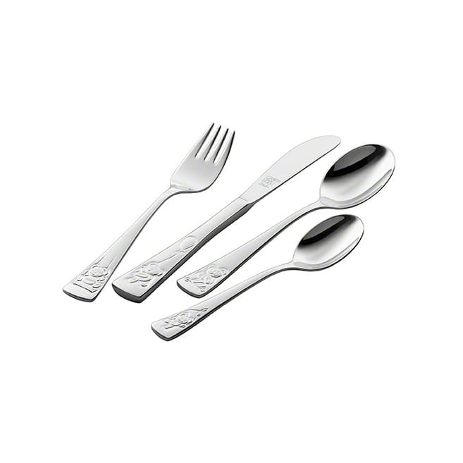 Zwilling Twin Kids Teddy children's 餐具 cutlery 4 pieces, 不锈钢 Zwilling
